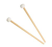 TOYANDONA Mazos De Timbal Con Cabeza De Fieltro Mango De Madera Equilibrado Para Percusión Paquete De Accesorio Para Instrumentos Musicales Para Bateristas y Estudiantes