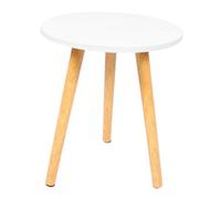 TOYANDONA Mesa Decorativa Redonda De Interior 40x40x42 Cm, Superficie De Titanio, Estilo Nórdico Moderno, Mesa De Esquina Compacta para Salón y Balcón, 1 Unidad