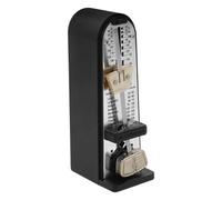 TOYANDONA Metrónomo Mecánico Preciso para Piano, Guitarra y Violín, Tamaño Mini, Color Negro, Portátil y Liviano para Práctica Musical y Exámenes de Nivel