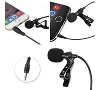 TOYANDONA Micrófono De Karaoke Móvil Clip De Solapa Mini Micrófono De Condensador para Computadora y Teléfono Inteligente Sonido Estéreo HiFi para Cantar y Hablar