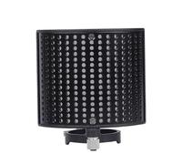 TOYANDONA Micrófono Prueba De Viento Pantalla Absorbente De Sonido Forma Para Grabación Protección De Micrófonos y Aislamiento Acústico Estudios De Música