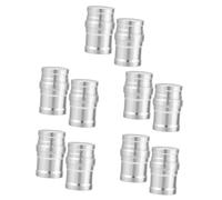 TOYANDONA Mini Alcohol Burner Lamp De Aluminio Para Experimentos Y Camping Herramienta De Calentamiento Portátil Para Interior Y Exterior 2 Piezas X 5