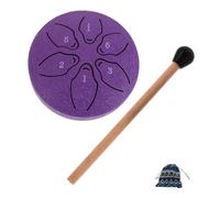 TOYANDONA Mini Handpan Drum De Notas Instrumento Musical De Percusión Para Niño Niña Portable Steel Tongue Drum Con Mallet y Bolsa Para y Aprendizaje Musical