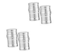 TOYANDONA Mini Lampara De Alcohol para Camping Y Calentamiento De Equipos De Herramienta Portátil De De Aleación De Aluminio para Actividades 2 Piezas*2