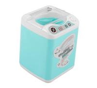 TOYANDONA Mini Lavadora Eléctrica De Juguete para Limpieza De Brochas De Maquillaje Simulación De Lavado Diseño Educativo para Niñas y Mujeres Macaron