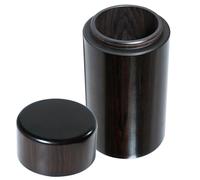 TOYANDONA Mini Urna Conmemorativa Tamaño Compacto 8.5x4x4cm de Madera Tallada Diseño Clásico y Elegante para Cenizas Humanas Mascotas para Decoración del Hogar o Funeral