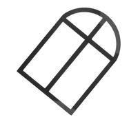 TOYANDONA Miniaturas De Ventanas y Puertas para Decoración De Cocinas y Baños De Casa De Muñecas Accesorios Vintage para Proyectos De Modelismo