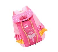 TOYANDONA Mochila Infantil para Ballet con Gran Capacidad Ligera y Cómoda Bolsa de Danza Rosa para Niñas Oxford para Escuela y Viajes