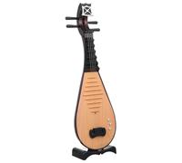 TOYANDONA Modelo de Laúd Chino Vintage Decoración Antigua para Fotografía Adorno Resistente y Detallado Prop para Estudio de Estilo Han Centro Decorativo para Mesa