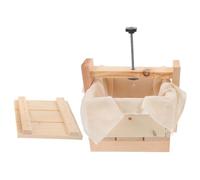 TOYANDONA Molde de Madera para Tofu Casero 17X17X95 CM Herramienta para Prensado Kit para Hacer Toco en Casa Molde Resistente y Fácil de Limpiar para Cocina Doméstica