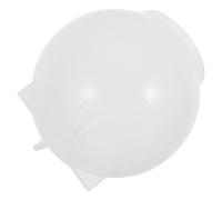 TOYANDONA Molde de Silicona para Bola de Cristal 80 Mm Molde Redondo para Manualidades DIY Reutilizable para Resina Epoxi y Decoración Artesanal