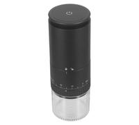 TOYANDONA Molino de Café Eléctrico Portátil con Motor y Diseño Compacto para Granos y Nueces, Capacidad de 25 G y Recipiente de 50 G Adecuado para Cocina y Apartamentos Pequeños