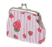 TOYANDONA Monedero Pequeño de Tela Estampado de Frutas Diseño Ligero y Compacto Adecuado para Guardar Monedas y Billetes Cartera Práctica para Viajes y Uso Diario