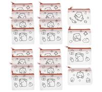 TOYANDONA Monedero Pequeño Grafiti Capibara 20 Unidades de Tela No Tejida DIY Cartera Creativa para Manualidades Escolares y Almacenamiento Infantil