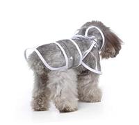 TOYANDONA Mono De Perro Mascota Criar Reflexión para Perros Mascotas Cachorro Traje Reflexivo Abrigo Lluvia Banda Largo Impermeable