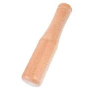 TOYANDONA Mortero De Madera Para Cocina 17,5x3,7 Cm Compacto Natural Molinillo Manual Para Ajo y Especias Uso Doméstico