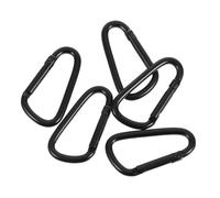 TOYANDONA Mosquetón De Aluminio Clip De Y Duradero Hebilla para Actividades para Camping Y Senderismo 5 Piezas X 4