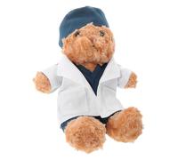 TOYANDONA Muñeca Doctor Oso de Peluche Suave Oso de Peluche Creativo Juguete de Enfermera para Niñas Obsequio de Cumpleaños para Niñas Adecuado