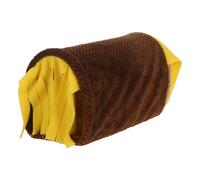 TOYANDONA Nido túnel para hámster: Túnel de Peluche para hámster - Casa Refugio para Chinchillas, Nido cálido para Mayor Comodidad y Juego en Invierno