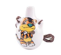 TOYANDONA Ocarina De Diseño De Tigre Flauta De Ocarina Instrumento Musical Decoración De Escritorio Para Principiantes y Profesionales