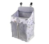 TOYANDONA Organizador Colgante para Guardería con Diseño de Animales del Zoológico, Apilador de Pañales para Cuna, Material No Irritante, Almacenamiento Práctico para Cambiador