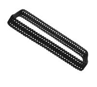 TOYANDONA Orugas de Tanque de Plástico para Coche RC DIY, Eslabones Resistentes de 92 Cm X 4.1 Cm, Pistas Flexibles para Robótica Educativa y Proyectos de Bricolaje para Adolescentes