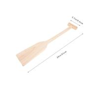 TOYANDONA Pala de Madera Ligera para Bote Unisex 49 Cm X 10 Cm X 2 Cm, Pala Práctica para Kayak, Canoa y Balsa, Accesorio para Actividades Acuáticas y Navegación Recreativa