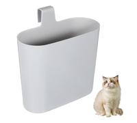 TOYANDONA Pala para arena para gatos, resistente, multifuncional, almacenamiento para areneros de gatos, accesorios, práctico contenedor Litter Scoop