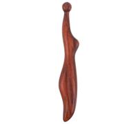 TOYANDONA Palo de Masaje de Sándalo para Cuerpo y Pies Herramienta de Masaje Meridiano de Madera Barra Relajante Muscular para Acupresión y Recuperación Uso Integral en Bienestar y