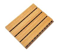TOYANDONA Panel Acústico para Paredes de Madera Diseño Creativo, Absorción de Sonido y Disminución de Ecos para Aplicaciones Profesionales y Habitaciones Pequeñas