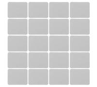 TOYANDONA Paños de Microfibra para Limpiar Gafas 100 Unidades Doble Cara Tamaño 17X14 CM Color Gris Claro Paños Suaves para Lentes Pantallas y Teléfonos Adecuado para Limpieza