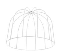 TOYANDONA Pantalla de Lámpara de Alambre Metálico Semicírculo 1cm para Lámparas Colgantes Escritorio Estructura para Pantalla DIY Accesorios de Iluminación Cubierta de Techo