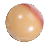 TOYANDONA Pantalla de Lámpara de Vidrio Rosa Vintage Diámetro Doble Orificio para Lámparas Colgantes Techo Pantalla Esférica Reemplazo de Mesa y Aplique Diseño Artístico y Ambiente Acogedor