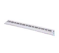 TOYANDONA Papel De Práctica De Teclado De Piano Teclas Tabla Comparativa Para Principiantes Aprendizaje Rápido