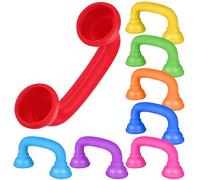 TOYANDONA Paquete de 8 Teléfonos de Lectura para Niños - Juguetes de Terapia del Habla Whisperphones, Teléfono de Sonido escúchame a Mí Mismo para Niños en Edad Preescolar Que Mejora La