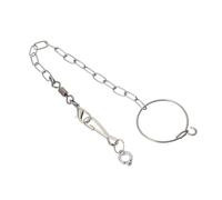 TOYANDONA Parrot Foot Ring and Stainless Steel Buckle Anklet Chain Bird Foot Lock For Indoor Outdoor Use Smooth Surface Easy To Clean Suitable For Various Pet Birds