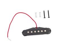 TOYANDONA Pastilla de Guitarra Acústica Negra, Control de Volumen y Tono, Conexión Fácil a Amplificador, Accesorio Multiusos para Guitarra