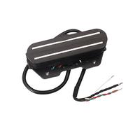 TOYANDONA Pastilla Humbucker De Bobina Simple De Doble Riel Para Guitarra Eléctrica Cables Apantallada De Dos Polos Negro Accesorios Para Guitarra