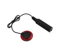 TOYANDONA Pastilla para Guitarra Acústica Pastilla de Práctica para Guitarra para Captar el Sonido Folk Color Rojo Fácil de Instalar