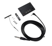 TOYANDONA Pastilla Silenciosa para Violín con Ecualizador y Preamplificador, Accesorio Ligero de Plástico con Cable de Salida para Violines Eléctricos DIY