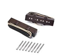 TOYANDONA Pastillas Alnico Guitarra Eléctrica Juego Marco Repuestos Con Tornillos De Montaje y Cera Para Reducir Ruido y Microfonía