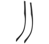 TOYANDONA Patillas de Repuesto para Gafas Livianas y Estilizadas Diseño Ergonómico en TR90 Negro Ideales para Reparar Marcos y Temple de 5mm