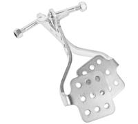 TOYANDONA Pedales de Kart para Go Kart, Aluminio Plata, Acelerador y Freno | Control Sensible y Preciso, Recambio para Sistemas de Karting, Uso en Carreras Recreativas y Competición