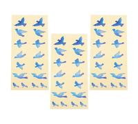 TOYANDONA Pegatina Creativa para Guitarra Forma de Pájaro, Autoadhesiva, 3 Unidades, Material Pvc Duradero, Compatible Guitarras Acústicas y Eléctricas, Accesorio Decorativo para Diapasón