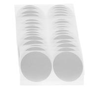 TOYANDONA Pegatinas Rasca y Gana Redondas 5 CM 20 Hojas 40 Pegatinas Adhesivas Plateadas para DIY Juego de Rifas y Premios Fiestas Etiquetas para Rascar Interactivas y Revelaciones