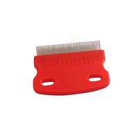 TOYANDONA Peine de Acero Inoxidable Que Eliminan Ácaros y Pelo Muerto para Mascotas Dientes Finos Peine para Gatos y Perros Adecuado para Limpieza Diaria del Pelaje