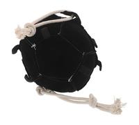 TOYANDONA Pelota Comedero para Caballos Negra de Tejido Que Regula Hábitos Alimenticios y Promueve Vínculo en Establos y Sesiones de Entrenamiento