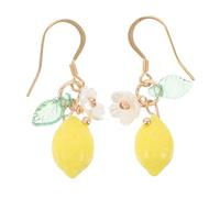TOYANDONA Pendientes de Fruta para Mujer Pendientes de Limón Colgantes Temática Veraniega Joyas de Moda para Niñas para Añadir un Toque Fresco y Dulce Atuendo
