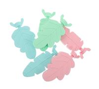 TOYANDONA Percha para Pájaros 6 Piezas de Pla Resistente Estación Antideslizante para Moler Garras Plataforma Multicolor Rosa Sakura Azul Hielo Verde Menta para Jaulas de Loros