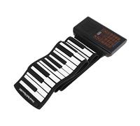 TOYANDONA Piano Electrónico Portátil De Teclas Plegable y Recargable Para Principiantes y Estudiantes Diseño Enrollable y Sonido Rico Incluye Múltiples Tonos y Ritmos